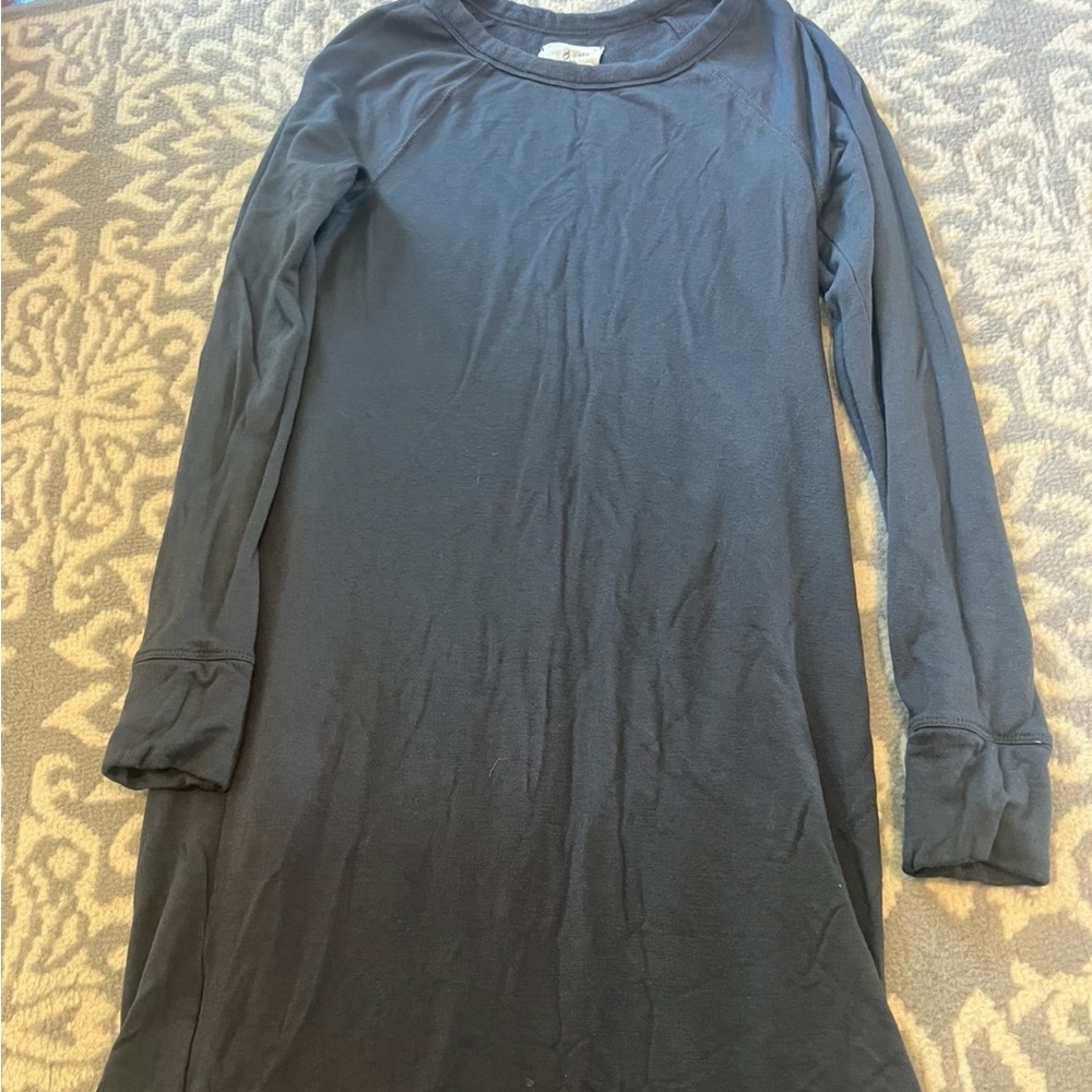 Long Sleeve Dark Gray Dress size xsmall by Lou & Gray